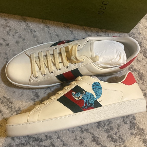 Gucci X Freya Hartas Ace Sneaker - Picture 4 of 9